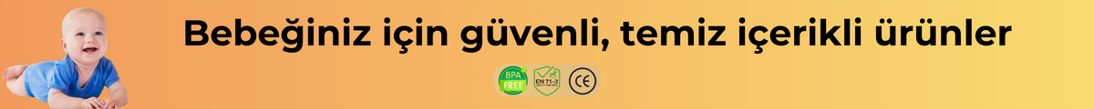 Bebeğiniz için güvenli, temiz içerikli ürünler